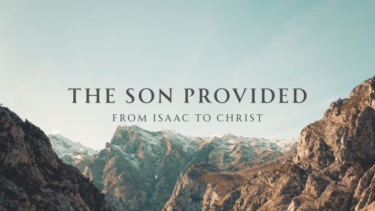 The Son Provided